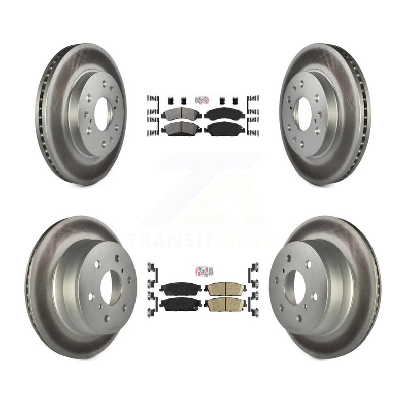 Transit Auto KGA-102394 Disc Brake Kit for 2007-2014 Chevrolet Silverado 1500, Chevrolet Tahoe and More - Front and Rear
