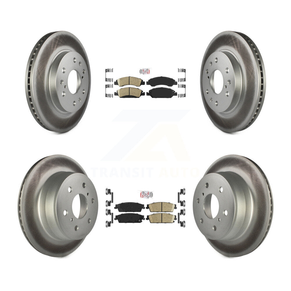 Transit Auto KGA-102395 Disc Brake Kit for 2007-2014 Chevrolet Silverado 1500, Chevrolet Tahoe and More - Front and Rear