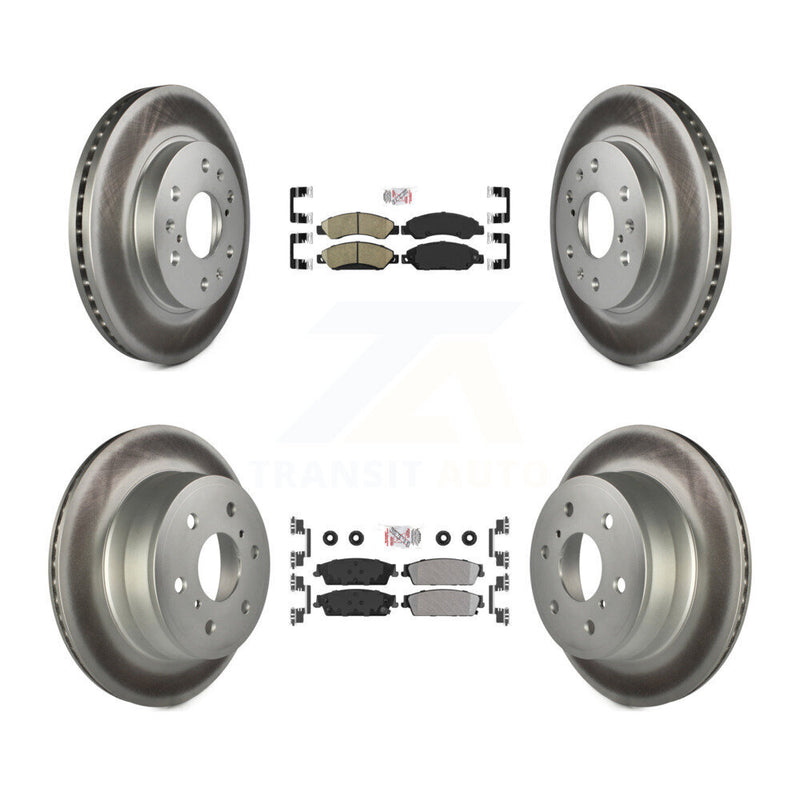 Transit Auto KGA-102396 Disc Brake Kit for 2007 Cadillac Escalade, Cadillac Escalade ESV and More - Front and Rear