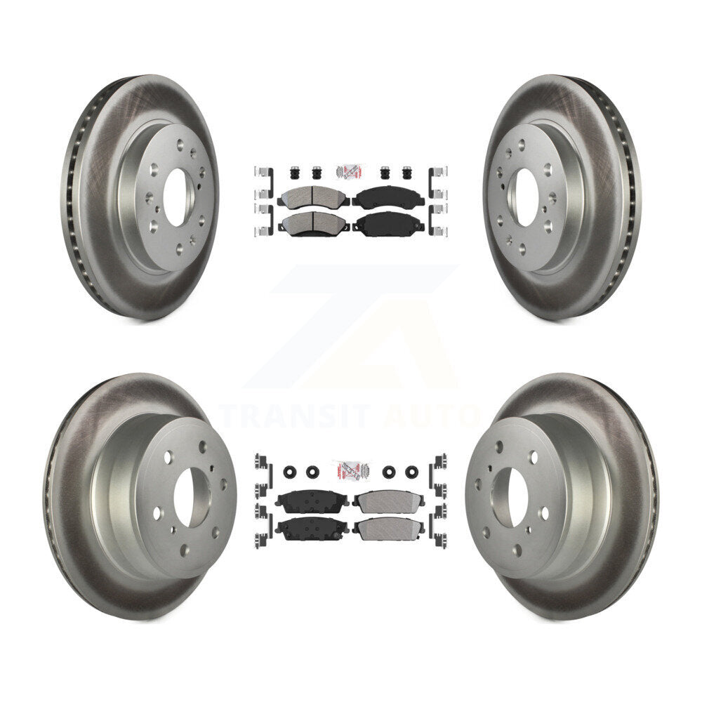 Transit Auto KGA-102397 Disc Brake Kit for 2007 Cadillac Escalade, Cadillac Escalade ESV and More - Front and Rear