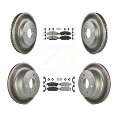 Transit Auto KGA-102397 Disc Brake Kit for 2007 Cadillac Escalade, Cadillac Escalade ESV and More - Front and Rear