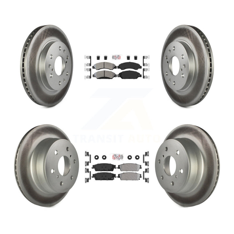 Transit Auto KGA-102397 Disc Brake Kit for 2007 Cadillac Escalade, Cadillac Escalade ESV and More - Front and Rear