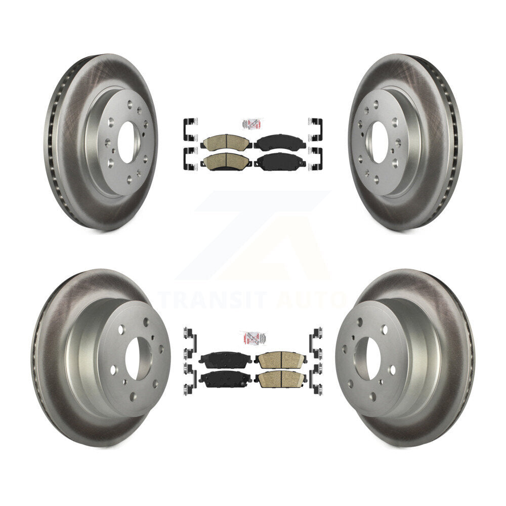 Transit Auto KGA-102398 Disc Brake Kit for 2007 Cadillac Escalade, Cadillac Escalade ESV and More - Front and Rear