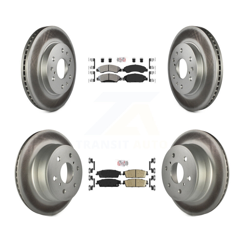 Transit Auto KGA-102399 Disc Brake Kit for 2007 Cadillac Escalade, Cadillac Escalade ESV and More - Front and Rear
