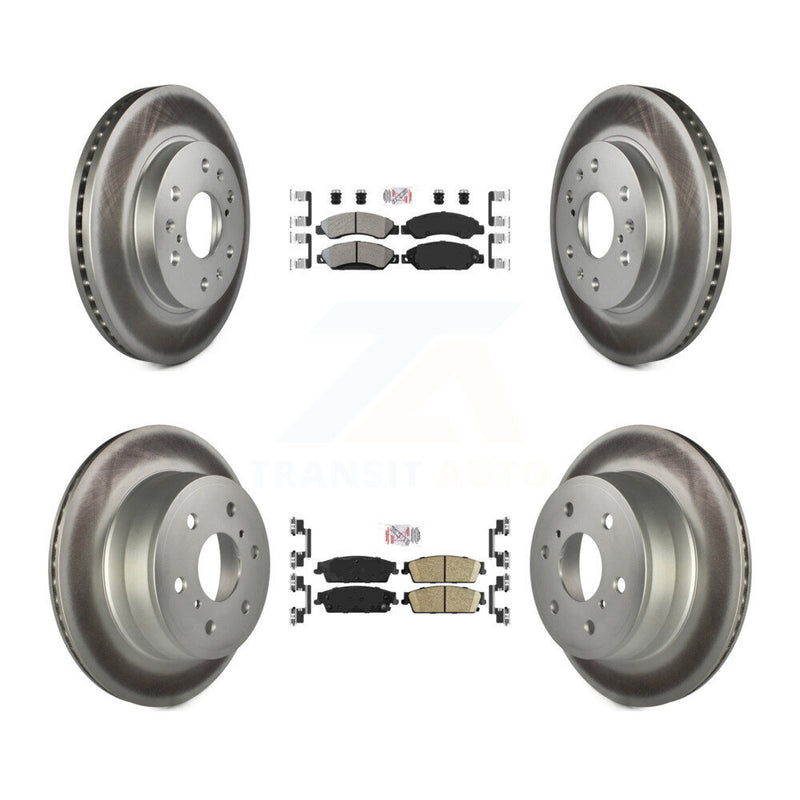 Transit Auto KGA-102399 Disc Brake Kit for 2007 Cadillac Escalade, Cadillac Escalade ESV and More - Front and Rear