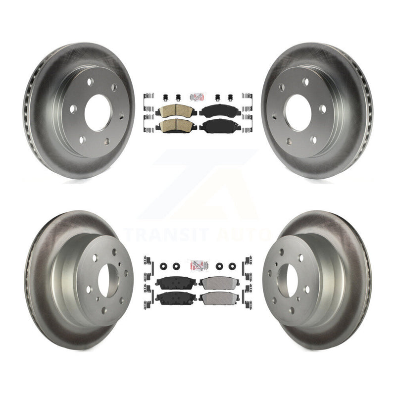Transit Auto KGA-102400 Disc Brake Kit for 2007 GMC Sierra 1500 - Front and Rear