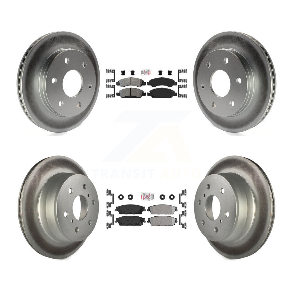 Transit Auto KGA-102401 Disc Brake Kit for 2007 GMC Sierra 1500 - Front and Rear