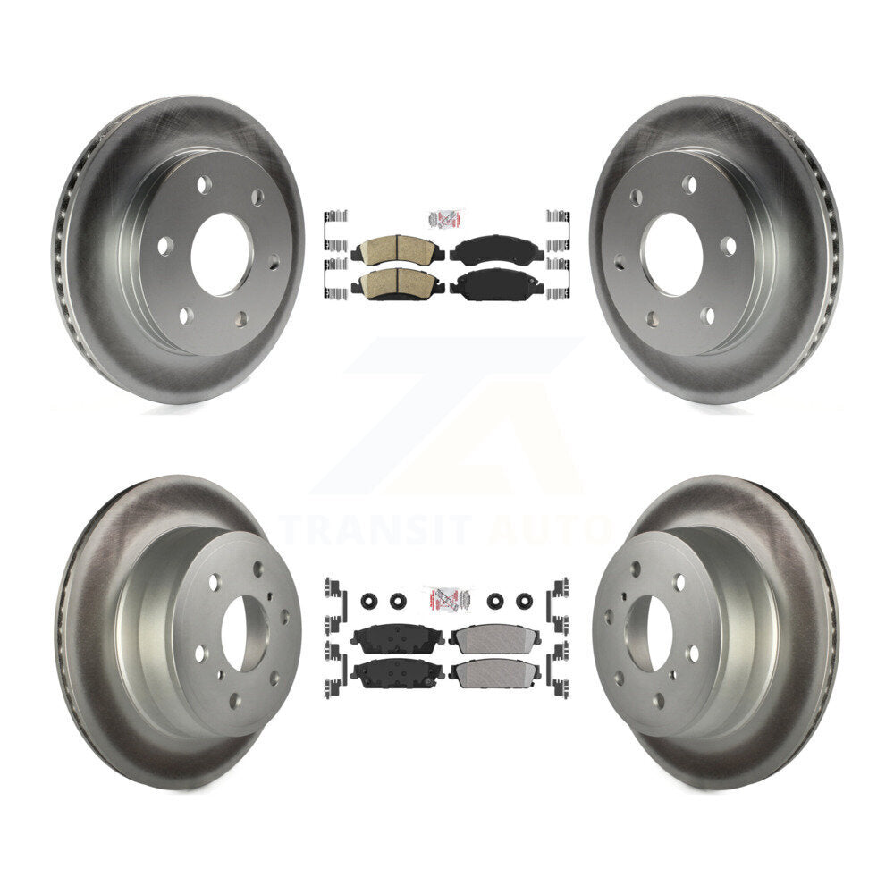 Transit Auto KGA-102402 Disc Brake Kit for 2007 GMC Sierra 1500 - Front and Rear