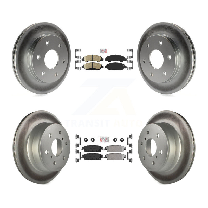 Transit Auto KGA-102402 Disc Brake Kit for 2007 GMC Sierra 1500 - Front and Rear