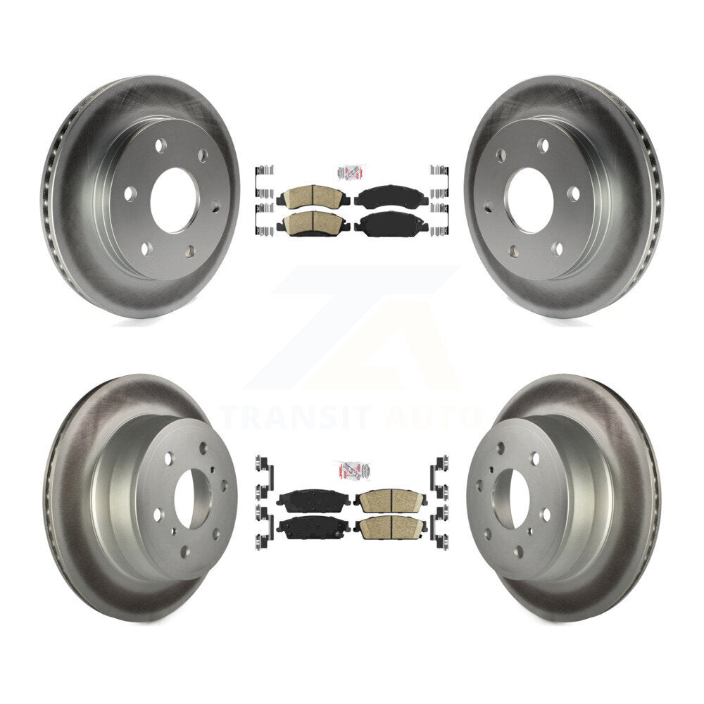 Transit Auto KGA-102405 Disc Brake Kit for 2007 GMC Sierra 1500 - Front and Rear