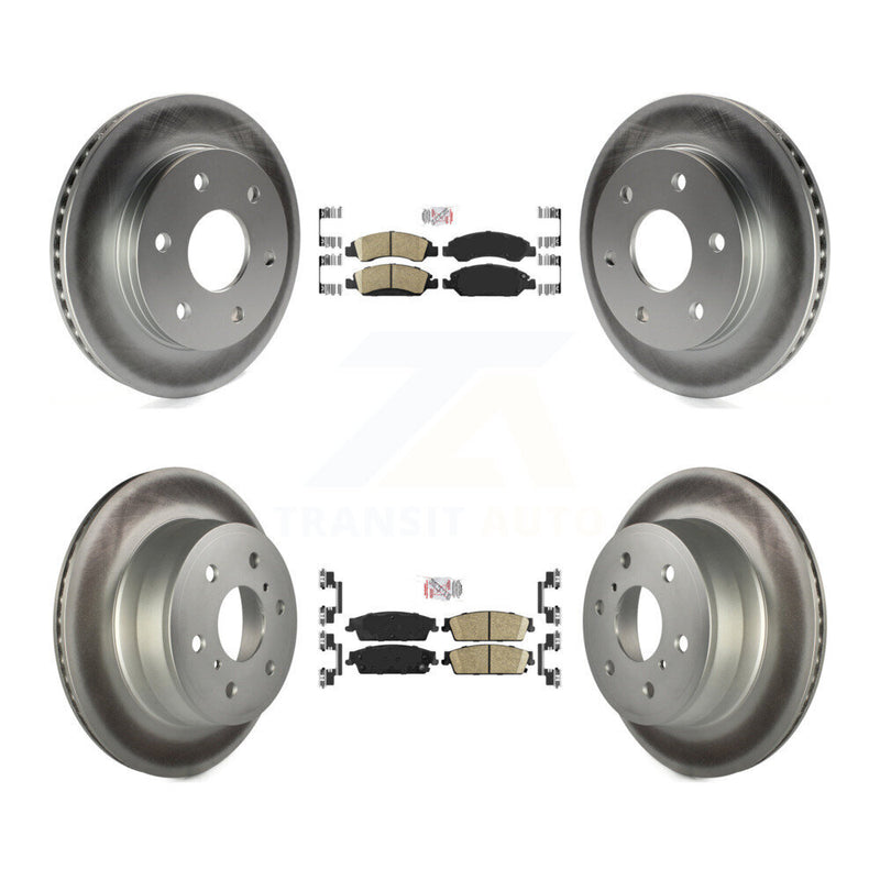 Transit Auto KGA-102405 Disc Brake Kit for 2007 GMC Sierra 1500 - Front and Rear