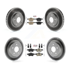Transit Auto KGA-102415 Disc Brake Kit for 2012-2018 Ford Focus - Front and Rear