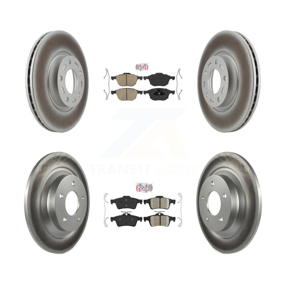 Transit Auto KGA-102419 Disc Brake Kit for 2006-2017 Mazda 5 - Front and Rear