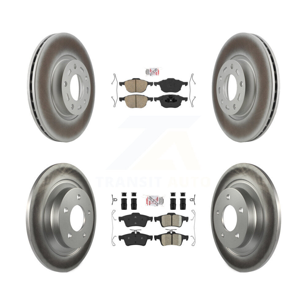 Transit Auto KGA-102421 Disc Brake Kit for 2006-2017 Mazda 5 - Front and Rear