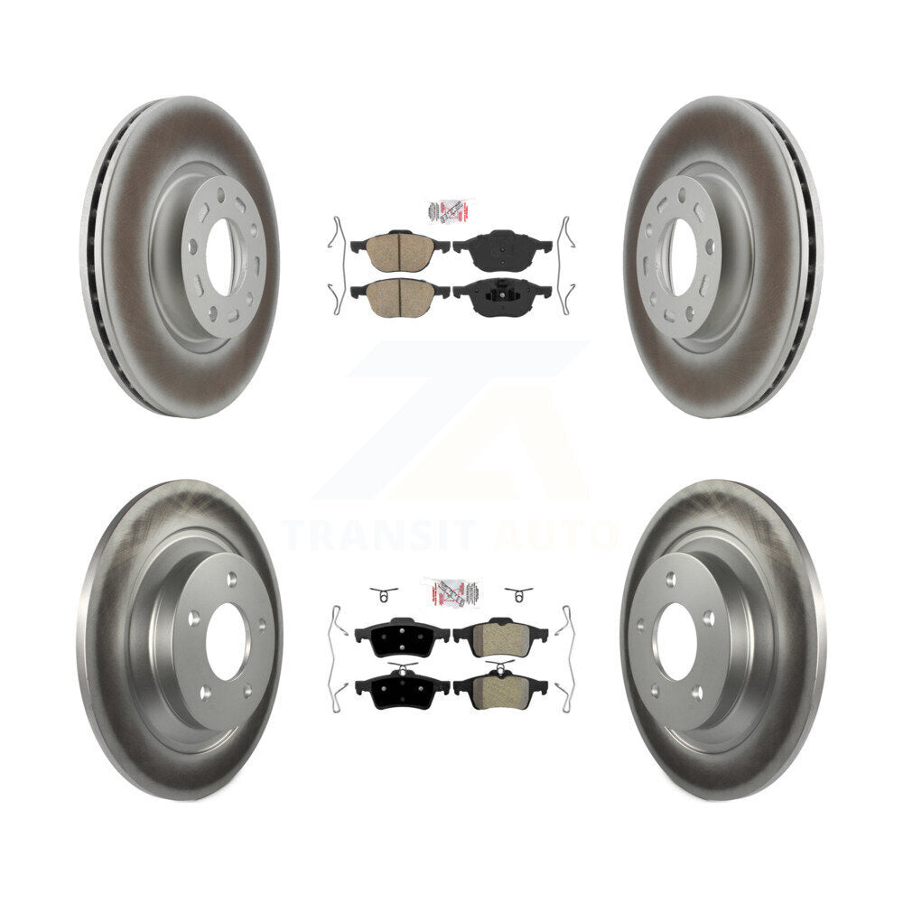 Transit Auto KGA-102423 Disc Brake Kit for 2006-2017 Mazda 5 - Front and Rear