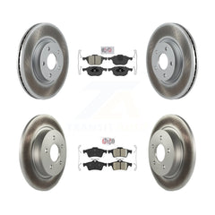 Transit Auto KGA-102424 Disc Brake Kit for 2004-2013 Volvo C30, Volvo C70 and More - Front and Rear