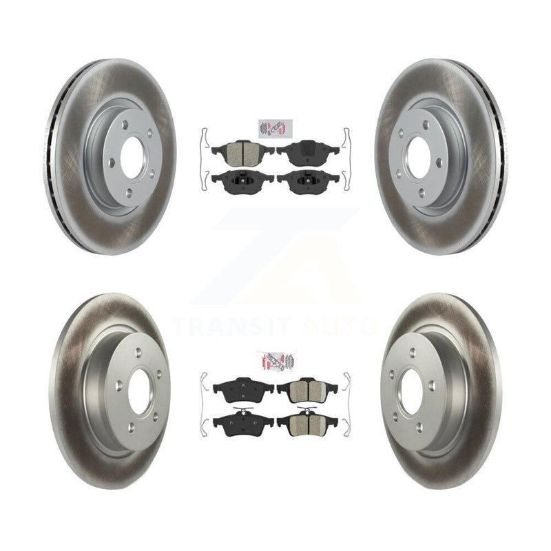 Transit Auto KGA-102424 Disc Brake Kit for 2004-2013 Volvo C30, Volvo C70 and More - Front and Rear