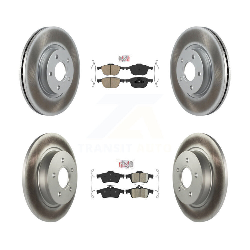 Transit Auto KGA-102425 Disc Brake Kit for 2004-2013 Volvo C30, Volvo C70 and More - Front and Rear