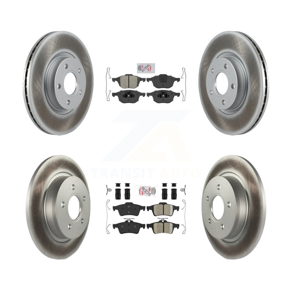 Transit Auto KGA-102426 Disc Brake Kit for 2004-2013 Volvo C30, Volvo C70 and More - Front and Rear