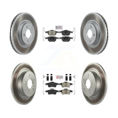 Transit Auto KGA-102426 Disc Brake Kit for 2004-2013 Volvo C30, Volvo C70 and More - Front and Rear