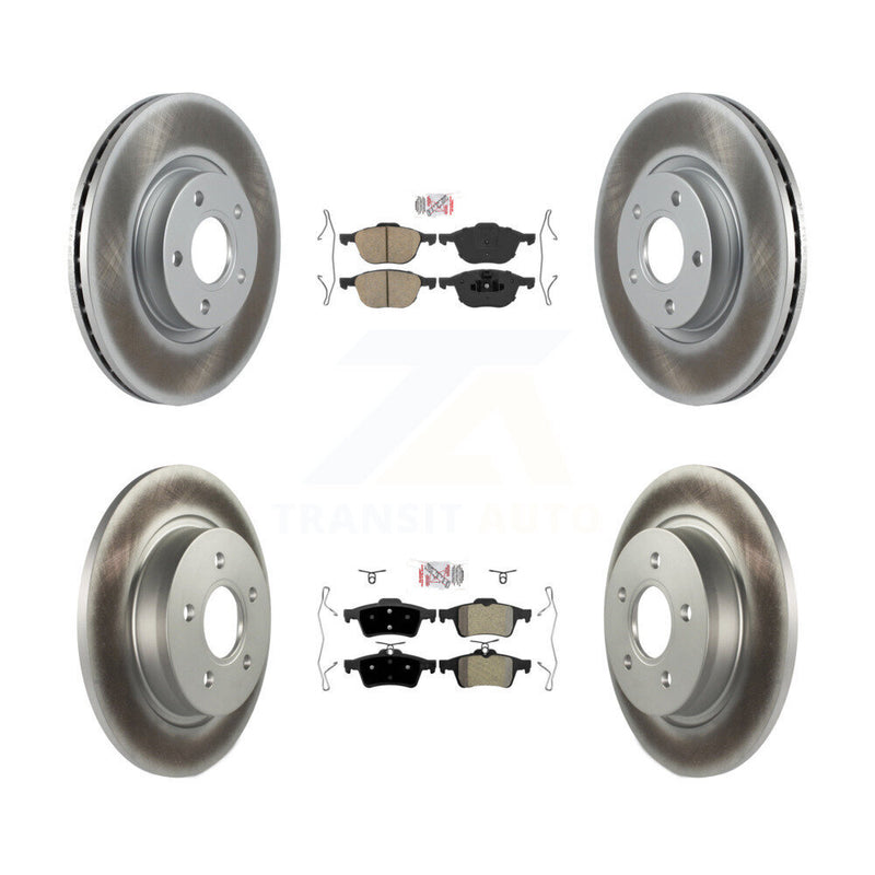 Transit Auto KGA-102429 Disc Brake Kit for 2004-2013 Volvo C30, Volvo C70 and More - Front and Rear
