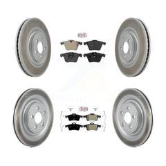 Transit Auto KGA-102432 Disc Brake Kit for 2006-2016 Jaguar XJ, Jaguar XF and More - Front and Rear