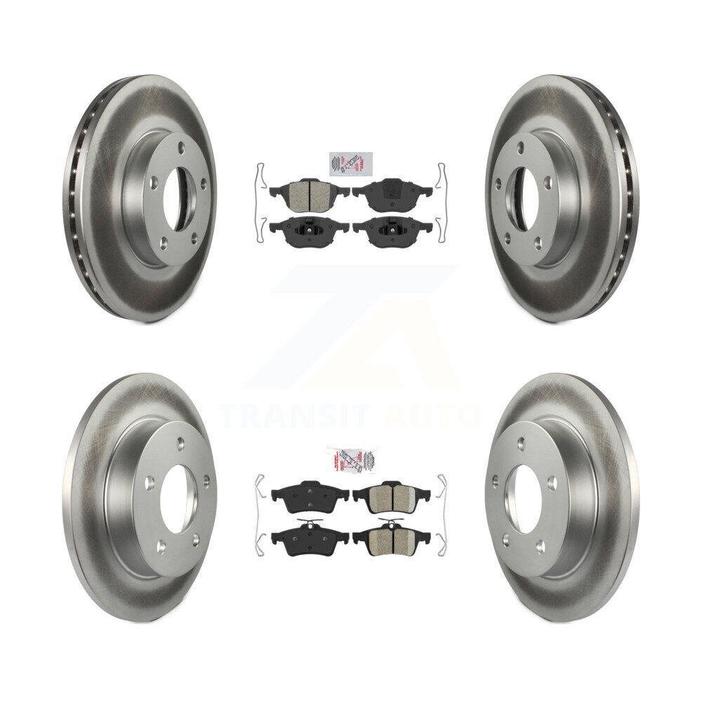 Transit Auto KGA-102433 Disc Brake Kit for 2006-2013 Mazda 3 Sport, Mazda 3 - Front and Rear