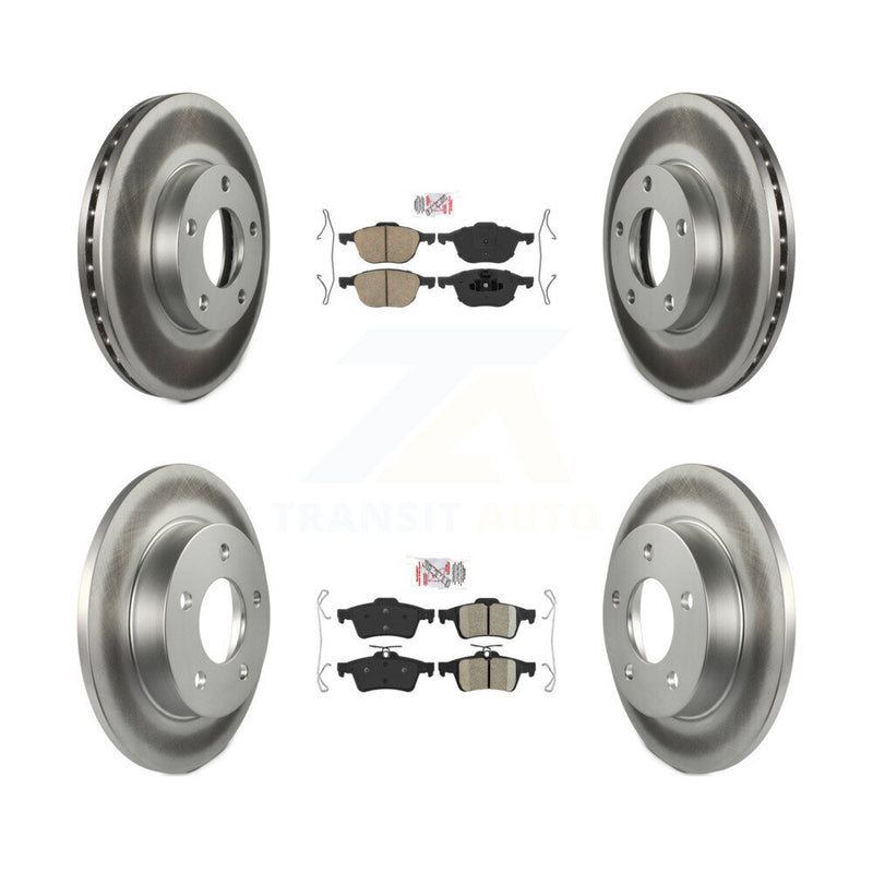 Transit Auto KGA-102434 Disc Brake Kit for 2006-2013 Mazda 3 Sport, Mazda 3 - Front and Rear
