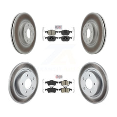 Transit Auto KGA-102435 Disc Brake Kit for 2004-2013 Mazda 3 Sport, Mazda 3 - Front and Rear