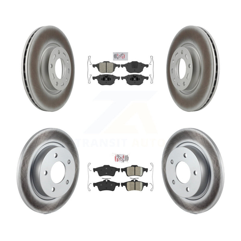 Transit Auto KGA-102435 Disc Brake Kit for 2004-2013 Mazda 3 Sport, Mazda 3 - Front and Rear