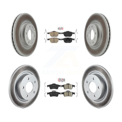 Transit Auto KGA-102436 Disc Brake Kit for 2004-2013 Mazda 3 Sport, Mazda 3 - Front and Rear