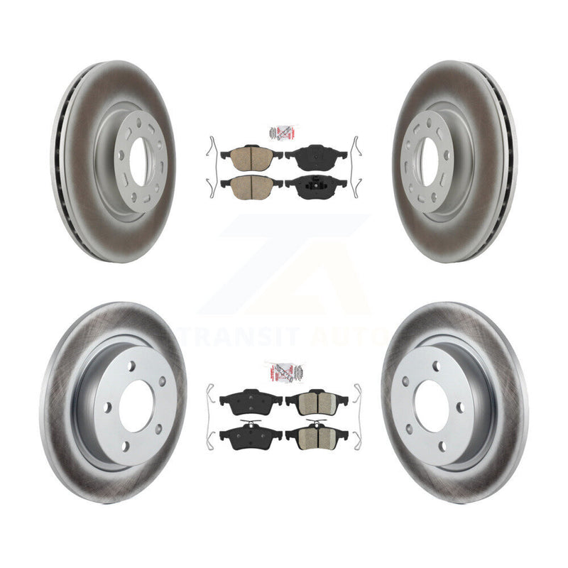 Transit Auto KGA-102436 Disc Brake Kit for 2004-2013 Mazda 3 Sport, Mazda 3 - Front and Rear