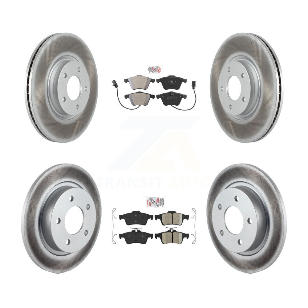 Transit Auto KGA-102437 Disc Brake Kit for 2007-2013 Mazda 3 - Front and Rear