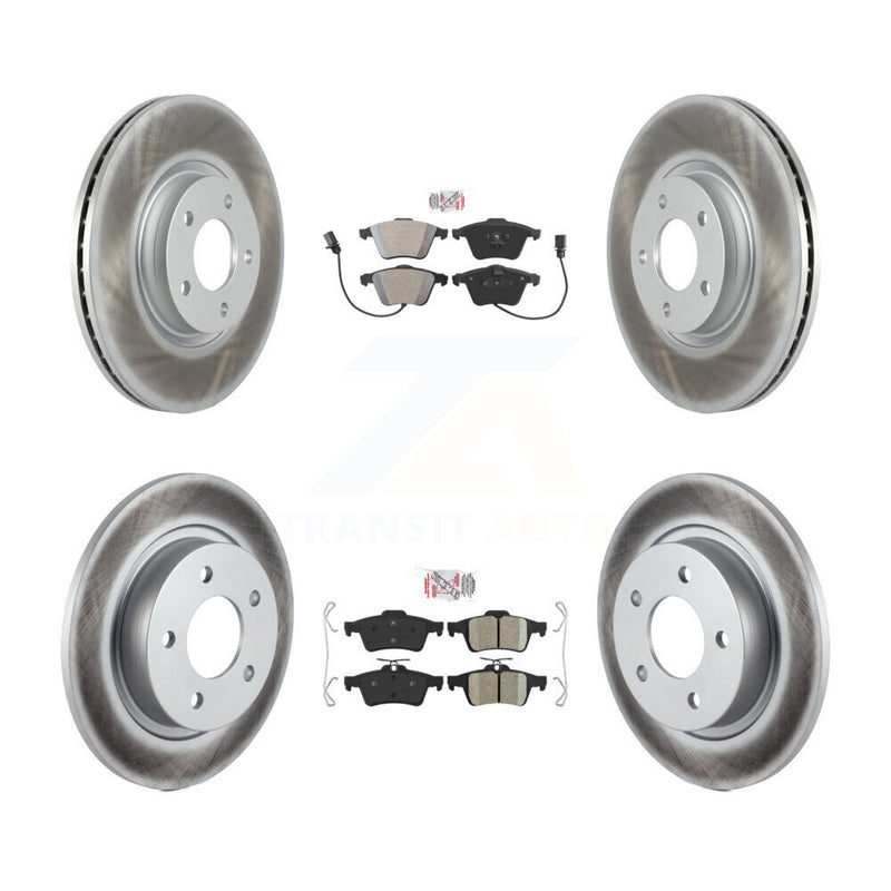 Transit Auto KGA-102437 Disc Brake Kit for 2007-2013 Mazda 3 - Front and Rear