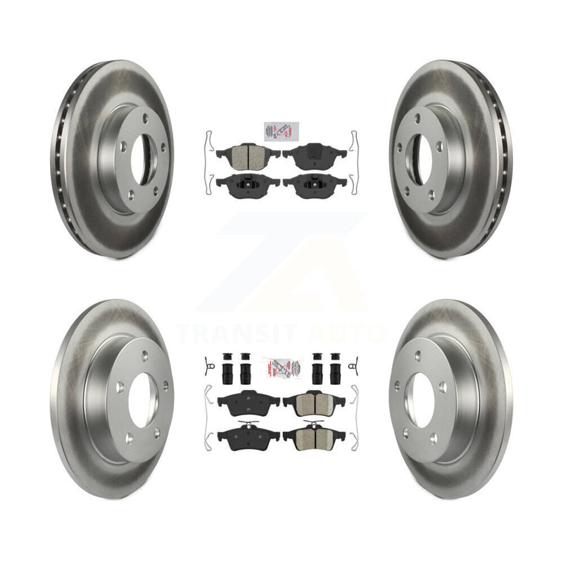 Transit Auto KGA-102438 Disc Brake Kit for 2006-2013 Mazda 3 Sport, Mazda 3 - Front and Rear