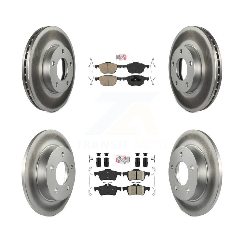 Transit Auto KGA-102439 Disc Brake Kit for 2006-2013 Mazda 3 Sport, Mazda 3 - Front and Rear