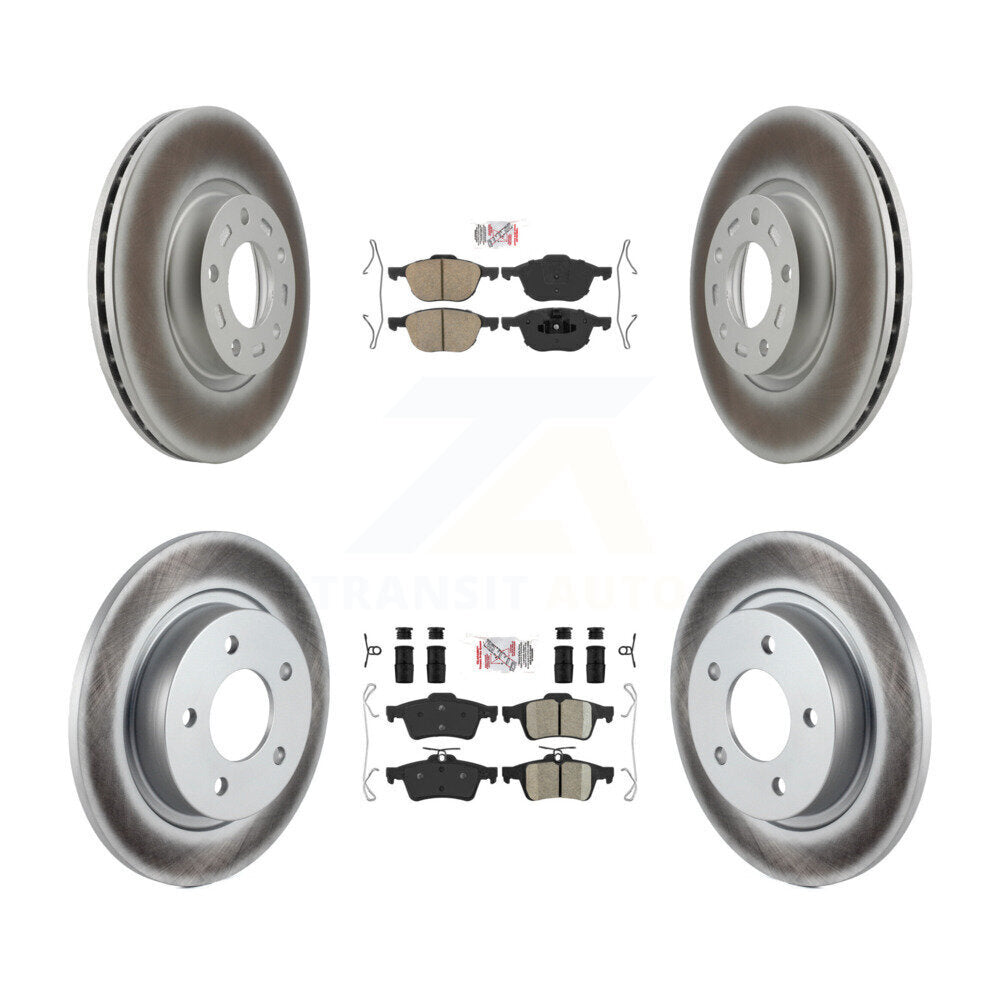 Transit Auto KGA-102441 Disc Brake Kit for 2004-2013 Mazda 3 Sport, Mazda 3 - Front and Rear