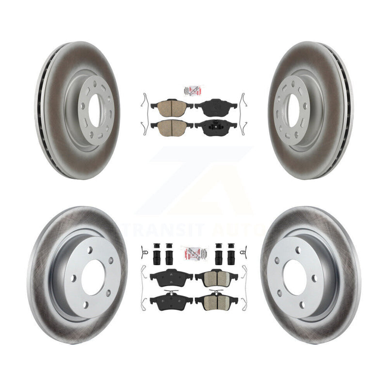 Transit Auto KGA-102441 Disc Brake Kit for 2004-2013 Mazda 3 Sport, Mazda 3 - Front and Rear