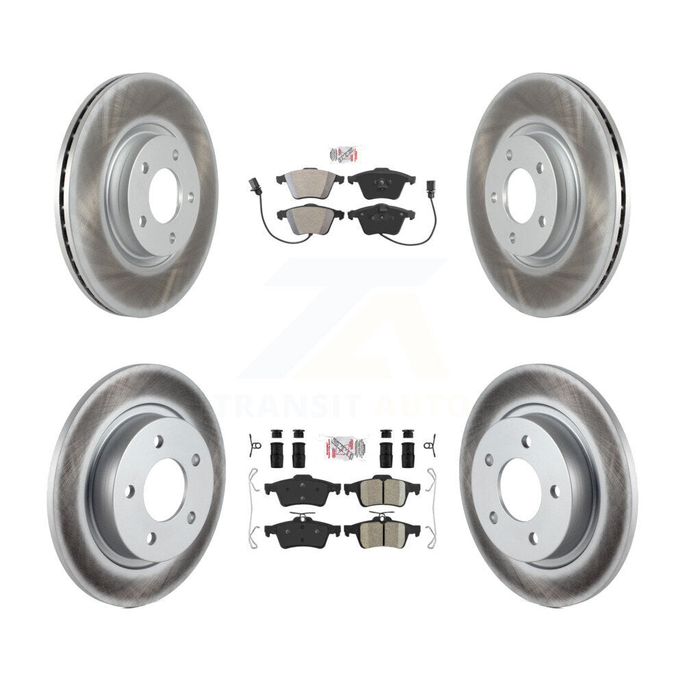 Transit Auto KGA-102442 Disc Brake Kit for 2007-2013 Mazda 3 - Front and Rear