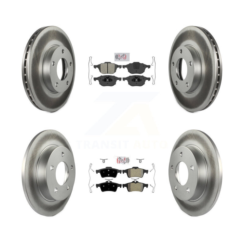 Transit Auto KGA-102443 Disc Brake Kit for 2006-2013 Mazda 3 Sport, Mazda 3 - Front and Rear
