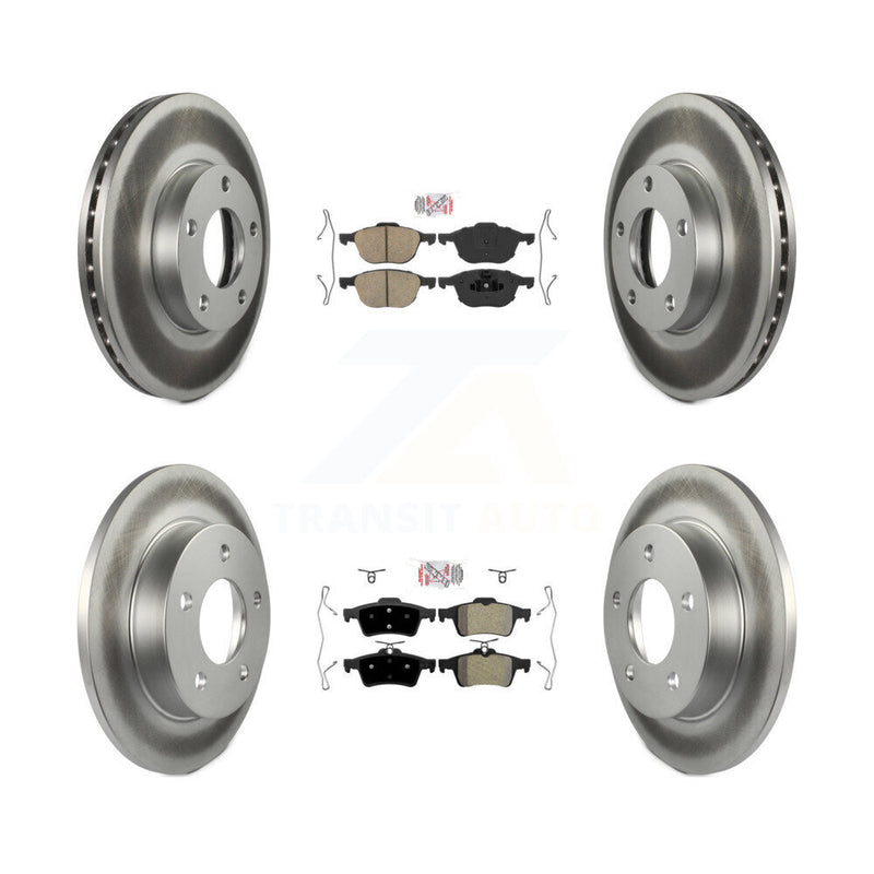 Transit Auto KGA-102444 Disc Brake Kit for 2006-2013 Mazda 3 Sport, Mazda 3 - Front and Rear
