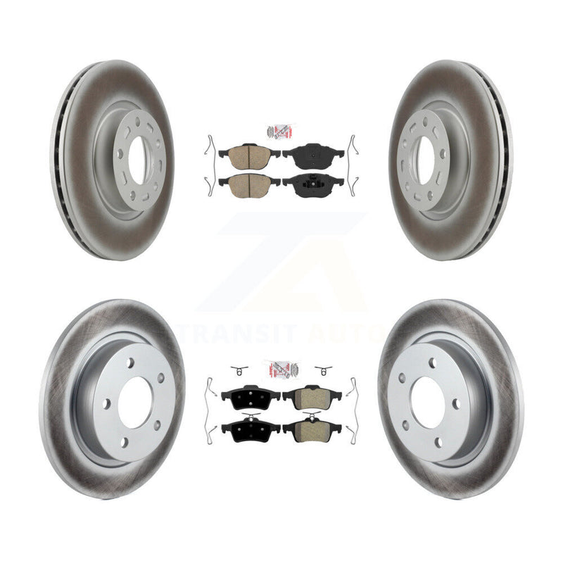 Transit Auto KGA-102446 Disc Brake Kit for 2004-2013 Mazda 3 Sport, Mazda 3 - Front and Rear
