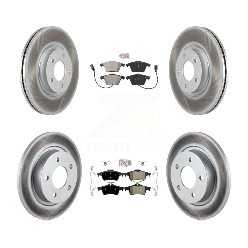 Transit Auto KGA-102447 Disc Brake Kit for 2007-2013 Mazda 3 - Front and Rear