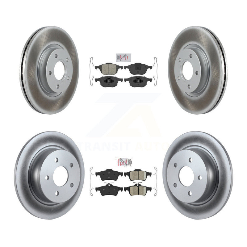 Transit Auto KGA-102448 Disc Brake Kit for 2013-2017 Ford C-Max, Ford Escape - Front and Rear