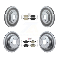 Transit Auto KGA-102453 Disc Brake Kit for 2013-2018 Ford Transit Connect, Ford Escape - Front and Rear