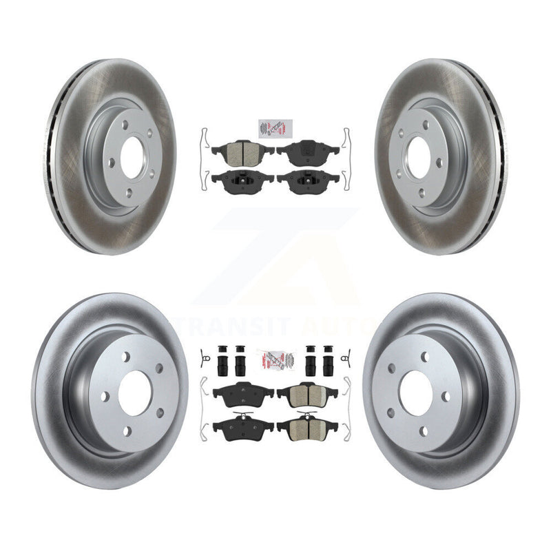 Transit Auto KGA-102454 Disc Brake Kit for 2013-2017 Ford C-Max, Ford Escape - Front and Rear