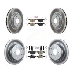 Transit Auto KGA-102455 Disc Brake Kit for 2013-2017 Ford C-Max, Ford Escape - Front and Rear