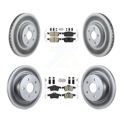 Transit Auto KGA-102458 Disc Brake Kit for 2013-2018 Ford Transit Connect, Ford Escape - Front and Rear