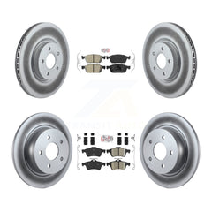 Transit Auto KGA-102459 Disc Brake Kit for 2013-2018 Ford Transit Connect, Ford Escape - Front and Rear