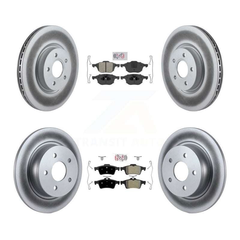 Transit Auto KGA-102462 Disc Brake Kit for 2014 Ford Transit Connect - Front and Rear